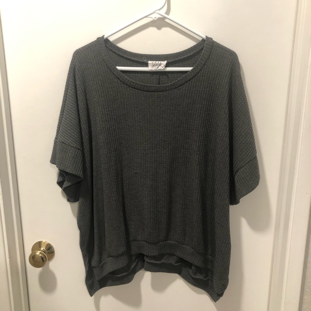 Shop Talulah Waffle Knit Top